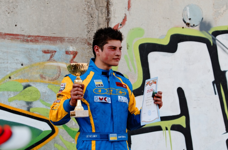 i Moldavie, Chisinau : premier championnat de karting.